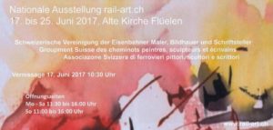 Nationale Ausstellung rail-art.ch Flüelen UR